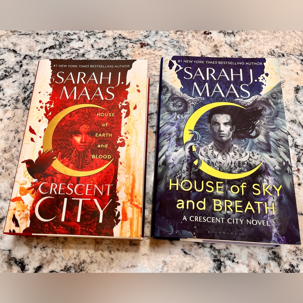 Brand New Crescent City Series hard back Books Sarah Maas